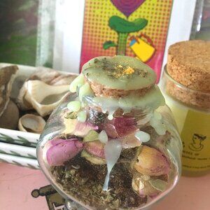 Roses and thorns protection and romance intention jar ✨🌹💘🪷🦢🐇🪽🥀👸🏻🫅🏻